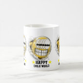Multi Emoji Classic White Mug | Funny 3D Character コーヒーマグカップ (中央)