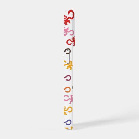 Multi-Monkey Business Phonecase iPhoneケース (右側面)