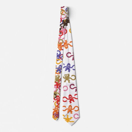 Multi-Monkey Business Tie ネクタイ (裏面)