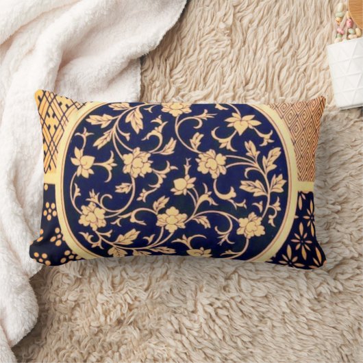 Multi-Pattern Throw Pillow ランバークッション (ブランケット)