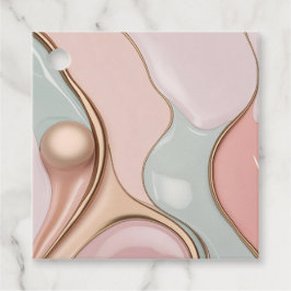 Multi purpose favor tags in stylish graphic フェイバータグ