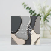 Multi purpose flat card in stylish graphic (スタンド正面)