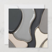 Multi purpose flat card in stylish graphic (裏面)