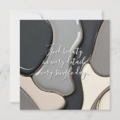 Multi purpose flat card in stylish graphic (正面)