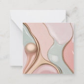 Multi purpose note card in stylish graphic ノートカード (裏面)