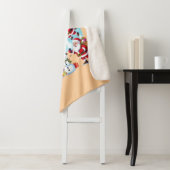 **“Multi-Santa Christmas Fun – 3D Cartoon Transpar シェルパブランケット (インサイチュ)