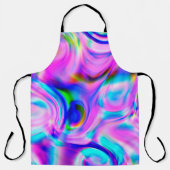 Multicolor abstract background. Colorful pattern. エプロン (正面)