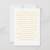 Multicolor Christmas Greeting Card with Family Mes サンキューカード (裏面)