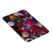 Multicolor Christmas Tree Colorful Holiday マグネット (右側)