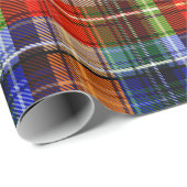 Multicolor Flannel Plaid Tartan Pattern  ラッピングペーパー (ロールコーナー)