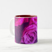 Multicolor floral Design ツートーンマグカップ (正面左)