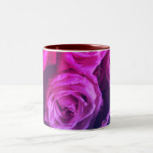Multicolor floral Design ツートーンマグカップ (中央)