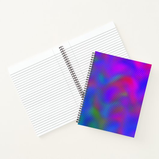 Multicolor Madness Spiral Notebook ノートブック (内部)
