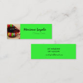 multicolor makeup スキニー名刺 (正面/裏面)