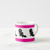 Multicolor Owl Espresso Mug エスプレッソカップ (正面右)