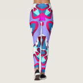 Multicolor seamless pattern "Ratti_Creative_Arts" レギンス (裏面)