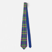 Multicolor tartan ネクタイ (正面)