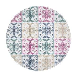 Multicolor Tiles カッティングボード