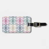 Multicolor Tiles ラゲッジタグ (正面横)