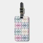 Multicolor Tiles ラゲッジタグ (正面縦)