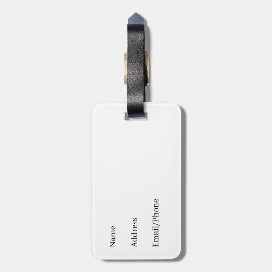 Multicolor Tiles ラゲッジタグ (裏面縦)