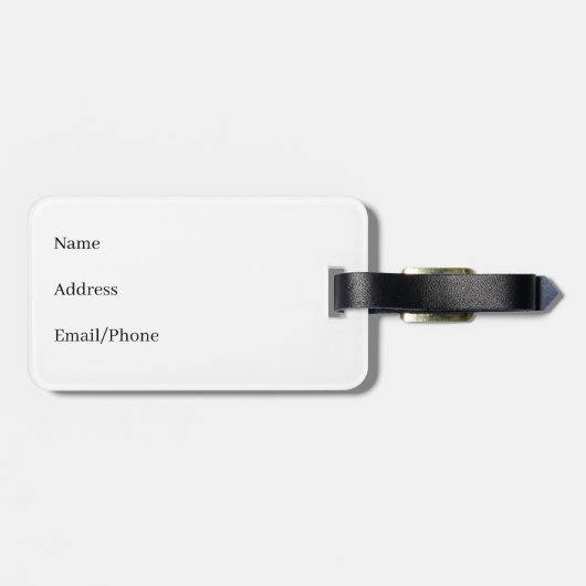 Multicolor Tiles ラゲッジタグ (裏面横)