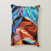 Multicolored abstract painting アクセントクッション (裏面(縦))