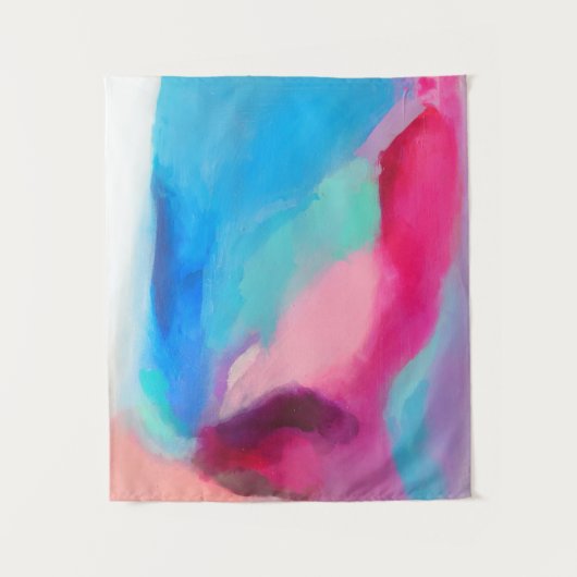 Multicolored abstract painting タペストリー (正面)