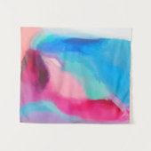 Multicolored abstract painting タペストリー (正面(横))