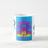 multicolored bull コーヒーマグカップ (中央)