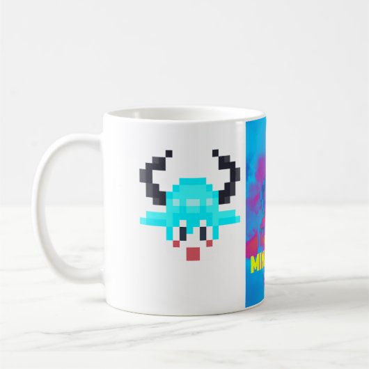 multicolored bull コーヒーマグカップ (左)
