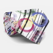 Multicolored circles ネクタイ (ロール)