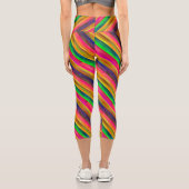 multicolored palettes カプリレギンス (裏面)
