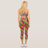 multicolored palettes カプリレギンス (裏面)