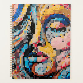 Multicolored pixel creation プランナー手帳