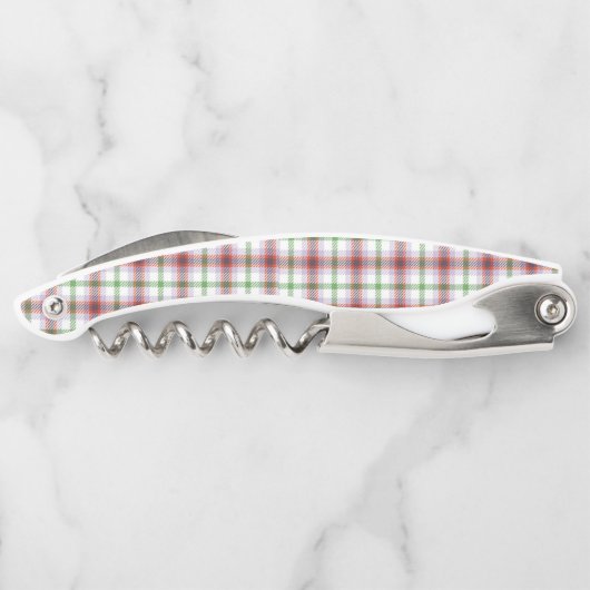 Multicolored Plaid Corkscrew ソムリエナイフ (裏面)