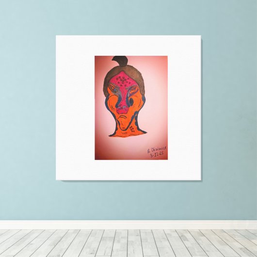 Multicolored Science Fiction  キャンバスプリント (インサイチュ (ウッドフロア))