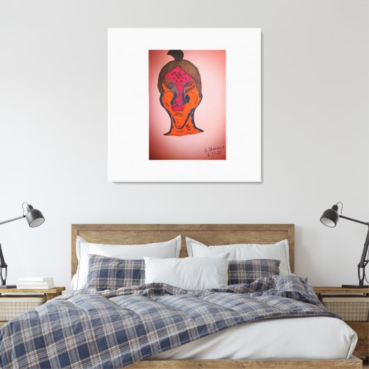 Multicolored Science Fiction  キャンバスプリント (インサイチュ (寝室))