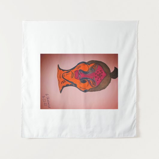 Multicolored Science Fiction  タペストリー (正面(横))