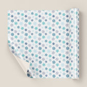 Multicolored snowflake pattern – winter christmas ラッピングペーパー