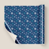 Multicolored snowflake pattern – winter christmas ラッピングペーパー
