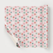 Multicolored snowflake pattern – winter christmas ラッピングペーパー