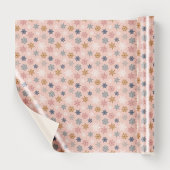 Multicolored snowflake pattern – winter christmas ラッピングペーパー