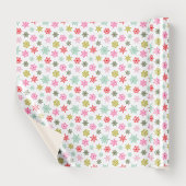 Multicolored snowflake pattern – winter christmas ラッピングペーパー