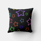 Multicolored Starry Night クッション (裏面)