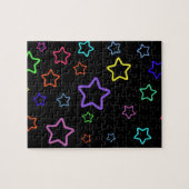Multicolored Starry Night ジグソーパズル (横)