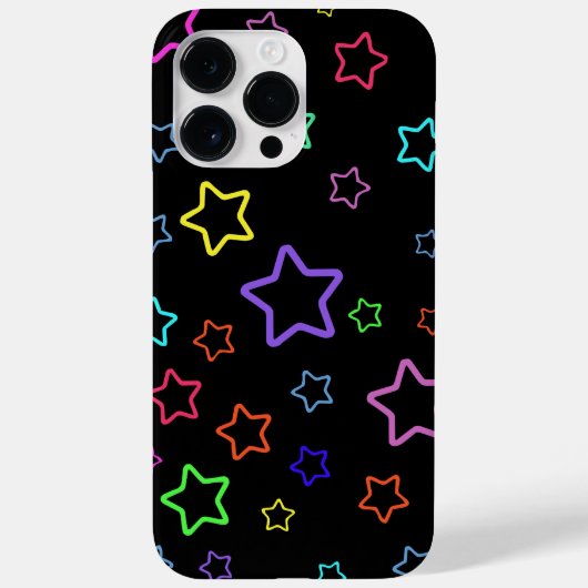 Multicolored Starry Night Case-Mate iPhoneケース (裏面)
