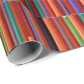 Multicolored striped illustration ラッピングペーパー (ロールコーナー)