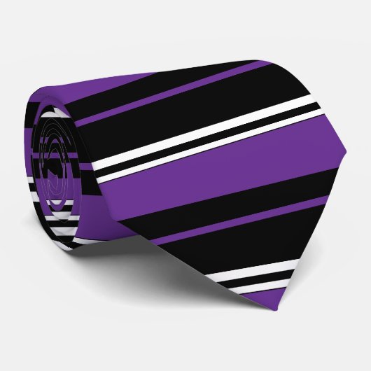 Multicolored Stripes ネクタイ (ロール)