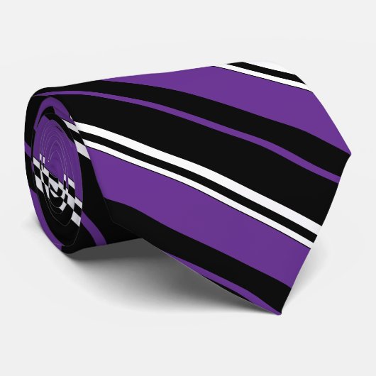 Multicolored Stripes ネクタイ (ロール)